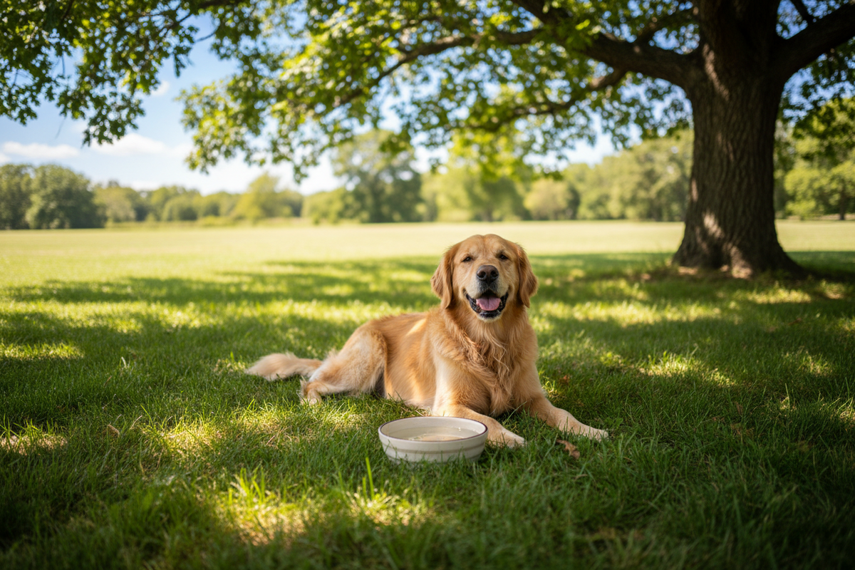 How to Keep Your Dog Cool During Hot Summer Days Naturally