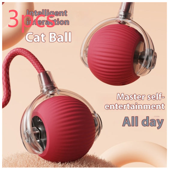 Interactive Rolling Ball for Curious Cats