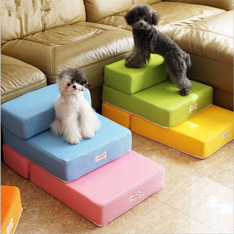 Foldable Pet Stairs for Easy Bed and Sofa Access