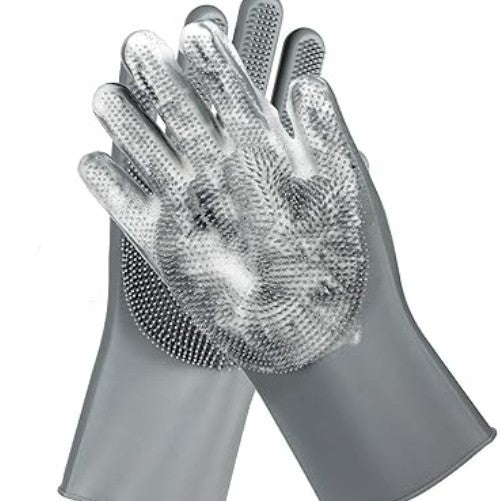 Gentle Grooming Glove for Healthier Looking Coats