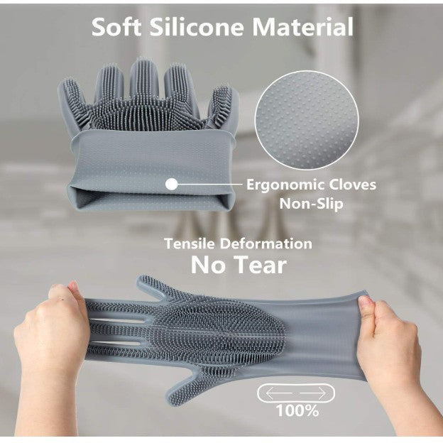 Gentle Grooming Glove for Healthier Looking Coats