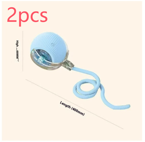 Interactive Rolling Ball for Curious Cats